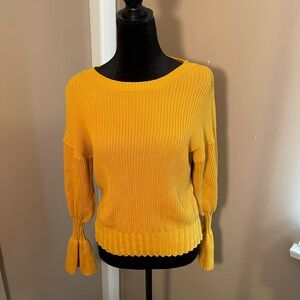 Yellow Women's Sweater M
